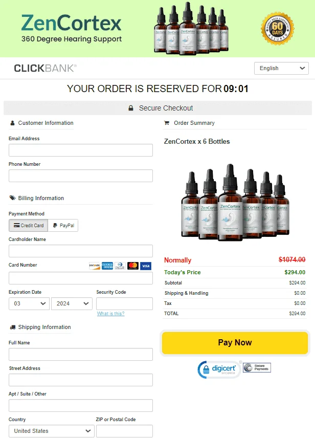 ZenCortex order_page